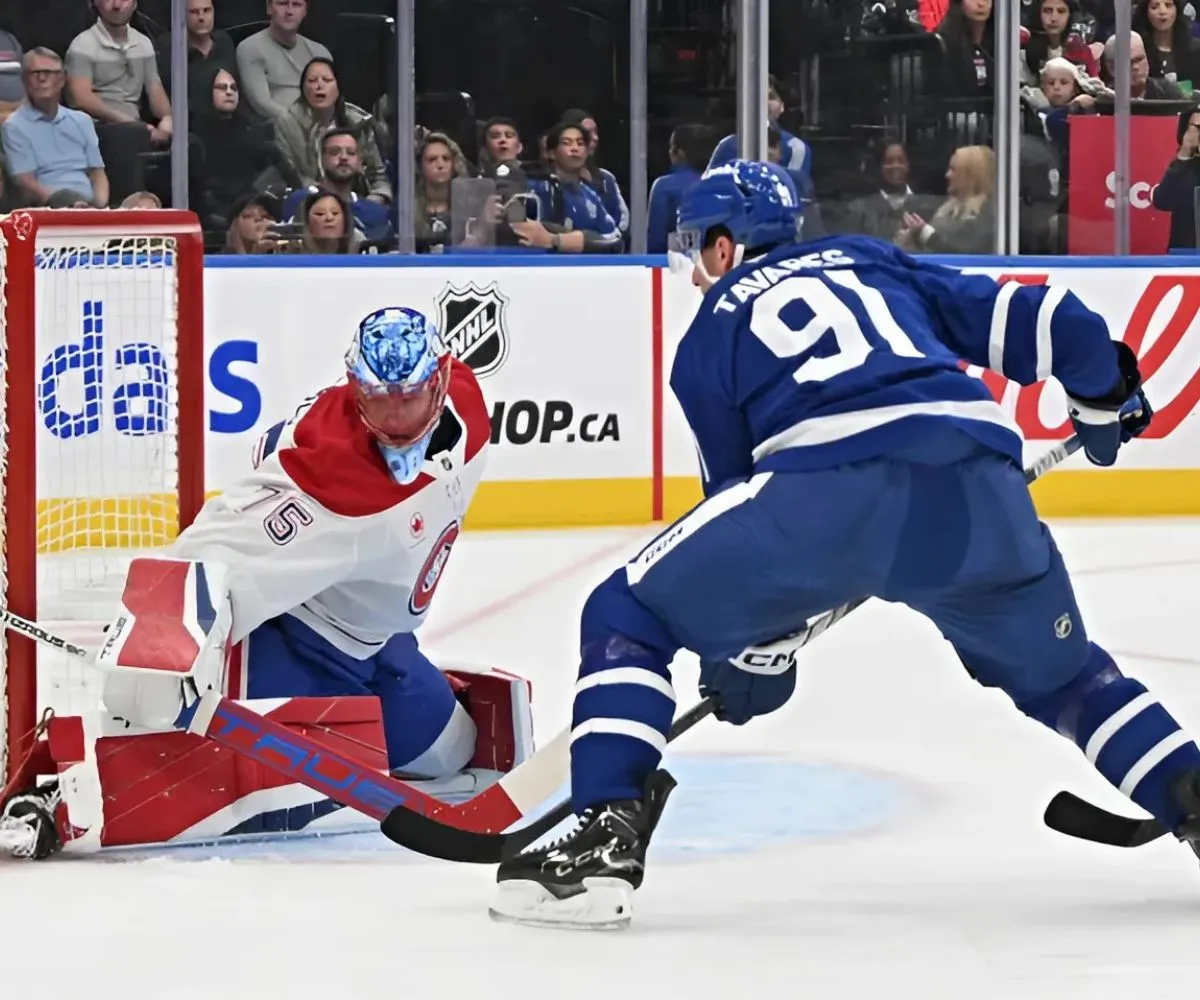 Canadiens vs. Maple Leafs: the Youngsters Faced a Real NHL Team