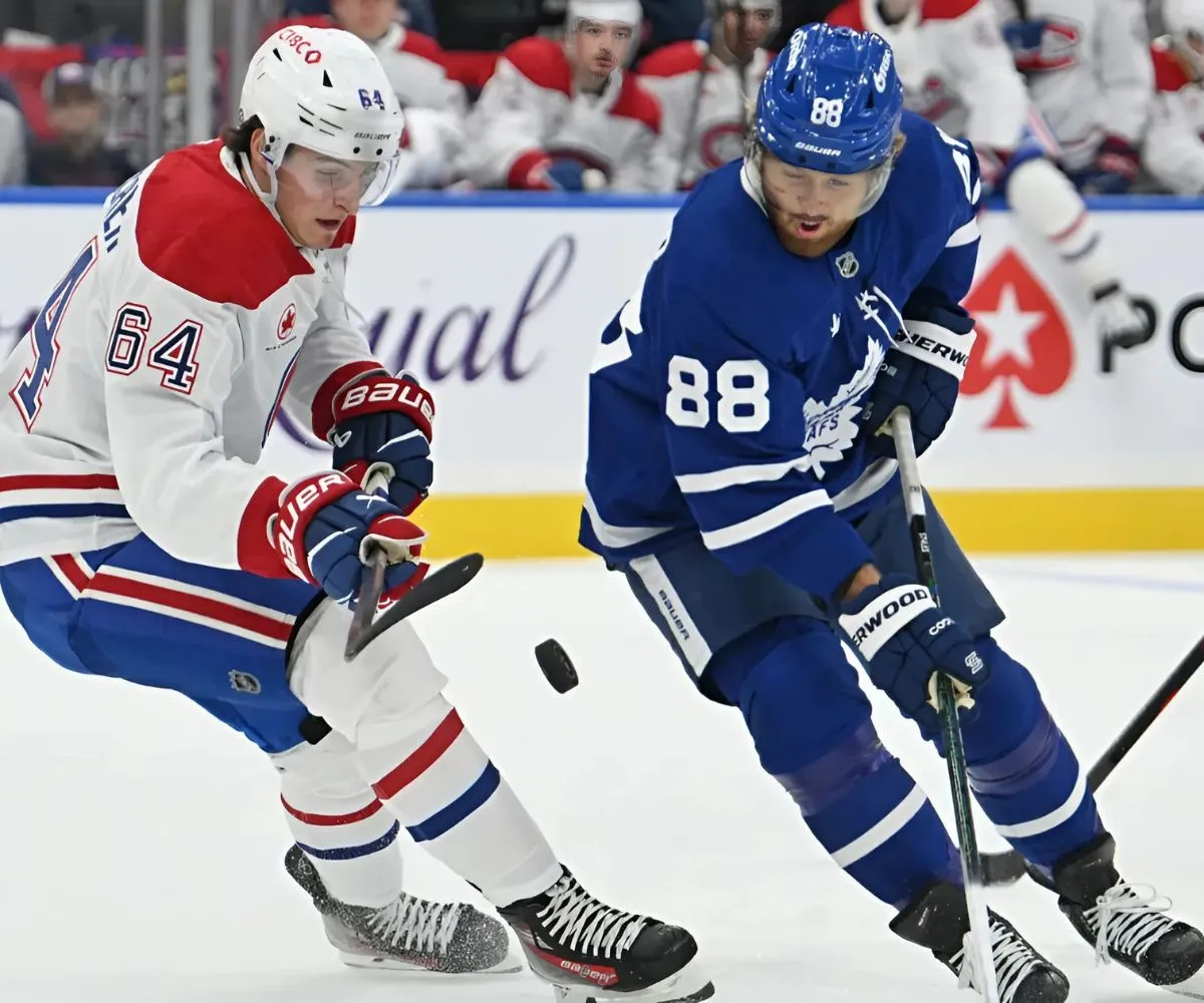 William Nylander is OK after leaving game vs. Canadiens for precautionary reasons