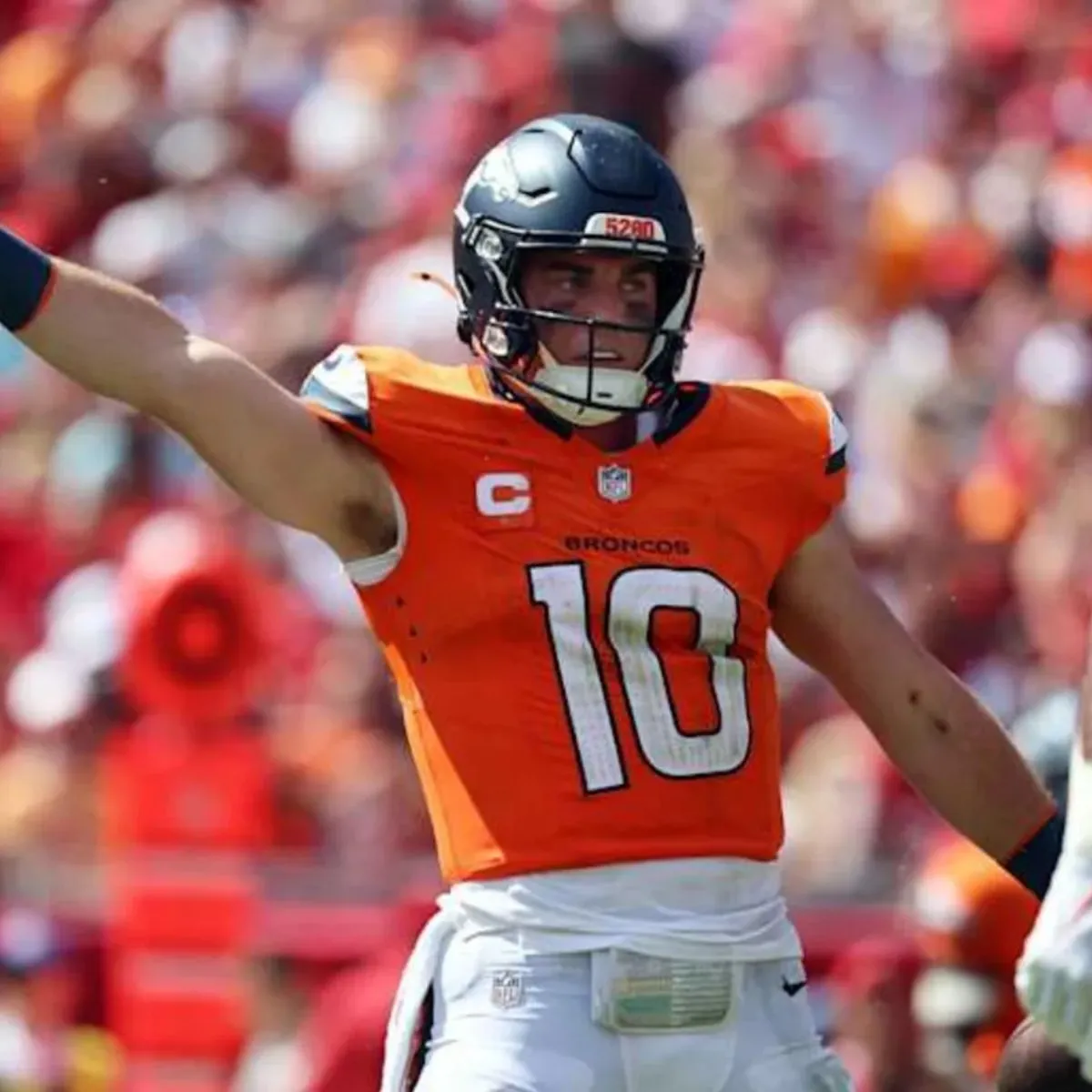 Denver Broncos Quarterback Bo Nix on Facing Aaron Rodgers: 'Hard to Put Into Words'