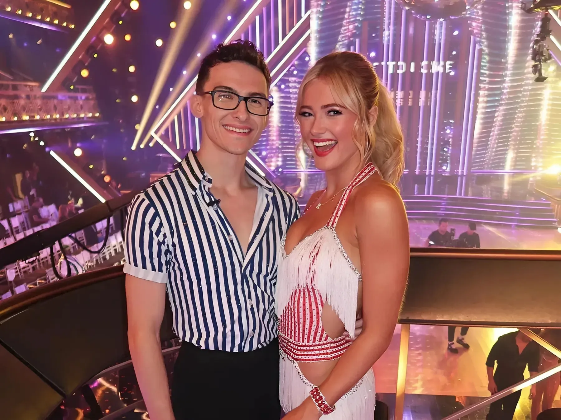 Stephen Nedoroscik Shines Bright with Special Accolade from DWTS Partner Rylee Arnold trucc