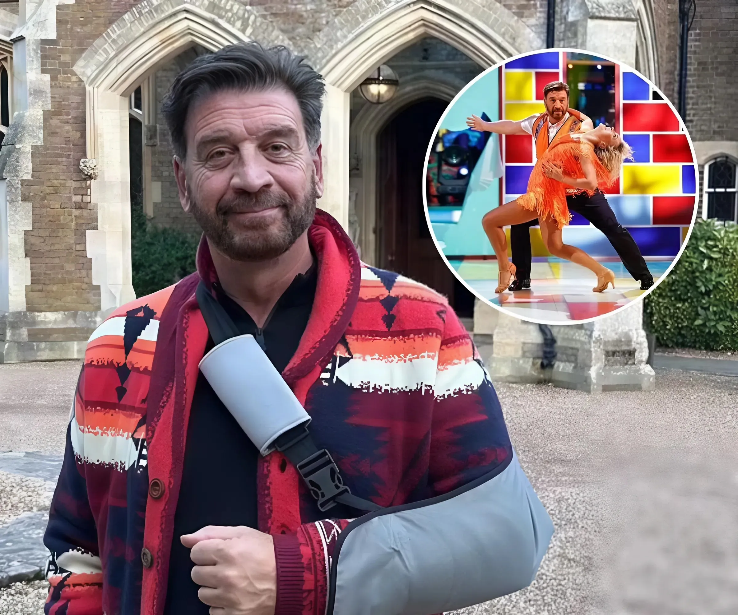 Strictly Come Dancing star Nick Knowles CONFIRMS his future on the BBC show after arm injury left his involvement hanging in the balance