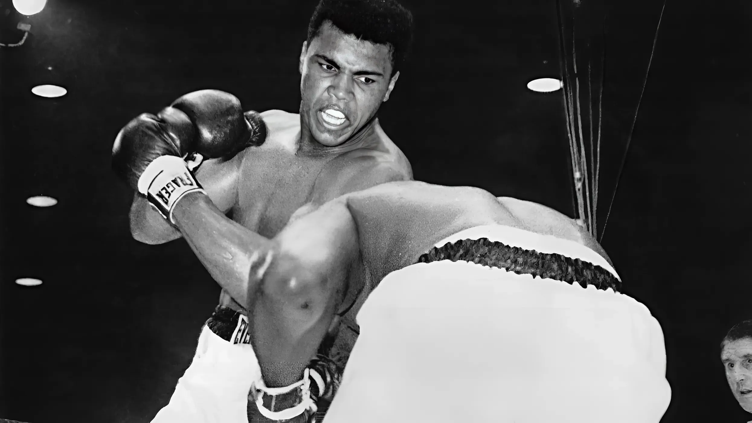 This amazing clip shows the true speed of Muhammad Ali's fists: 11 punches in just 3 seconds