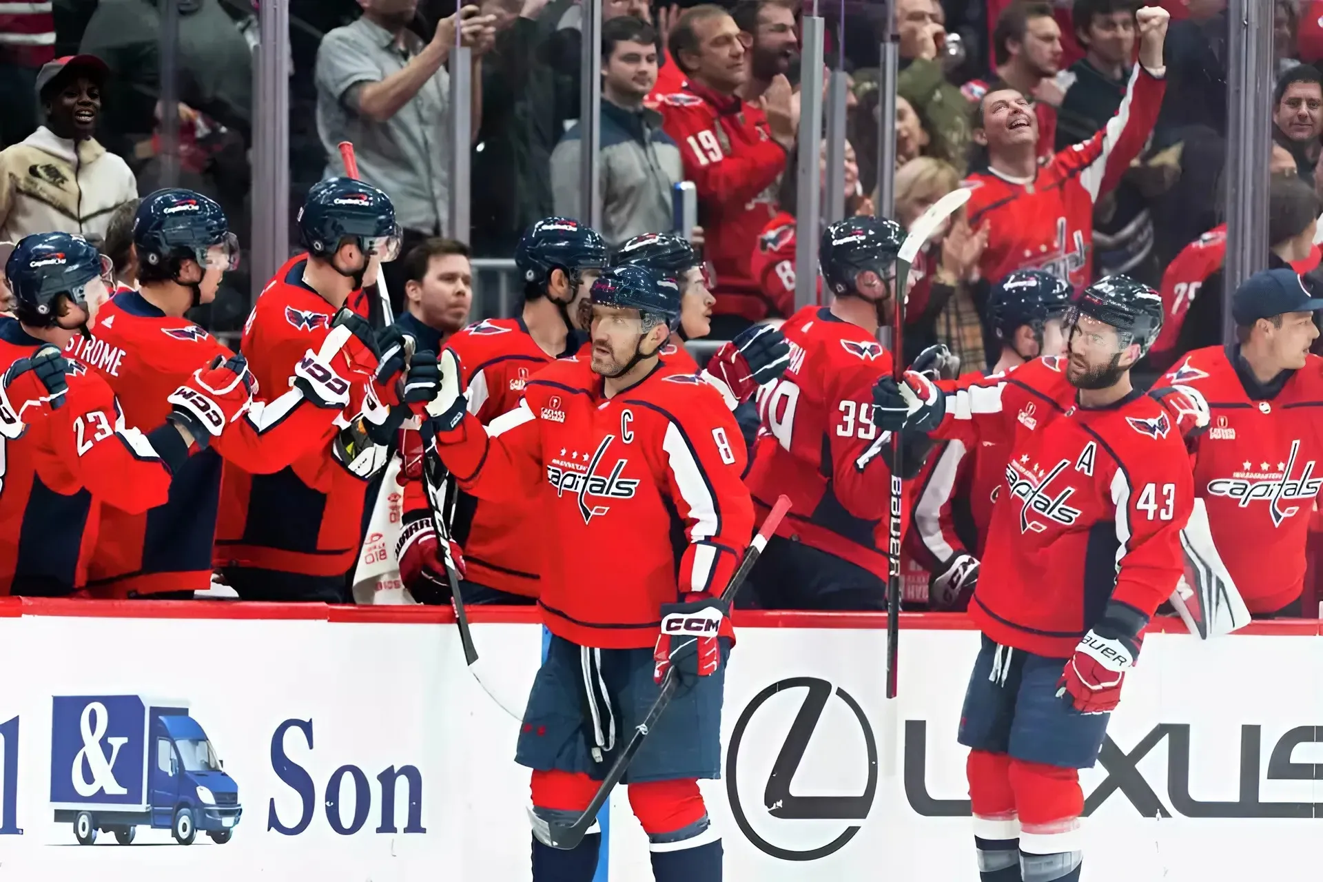 Alex Ovechkin has scored on a lot of goalies. They are in awe of him as he chases Gretzky's record trucc