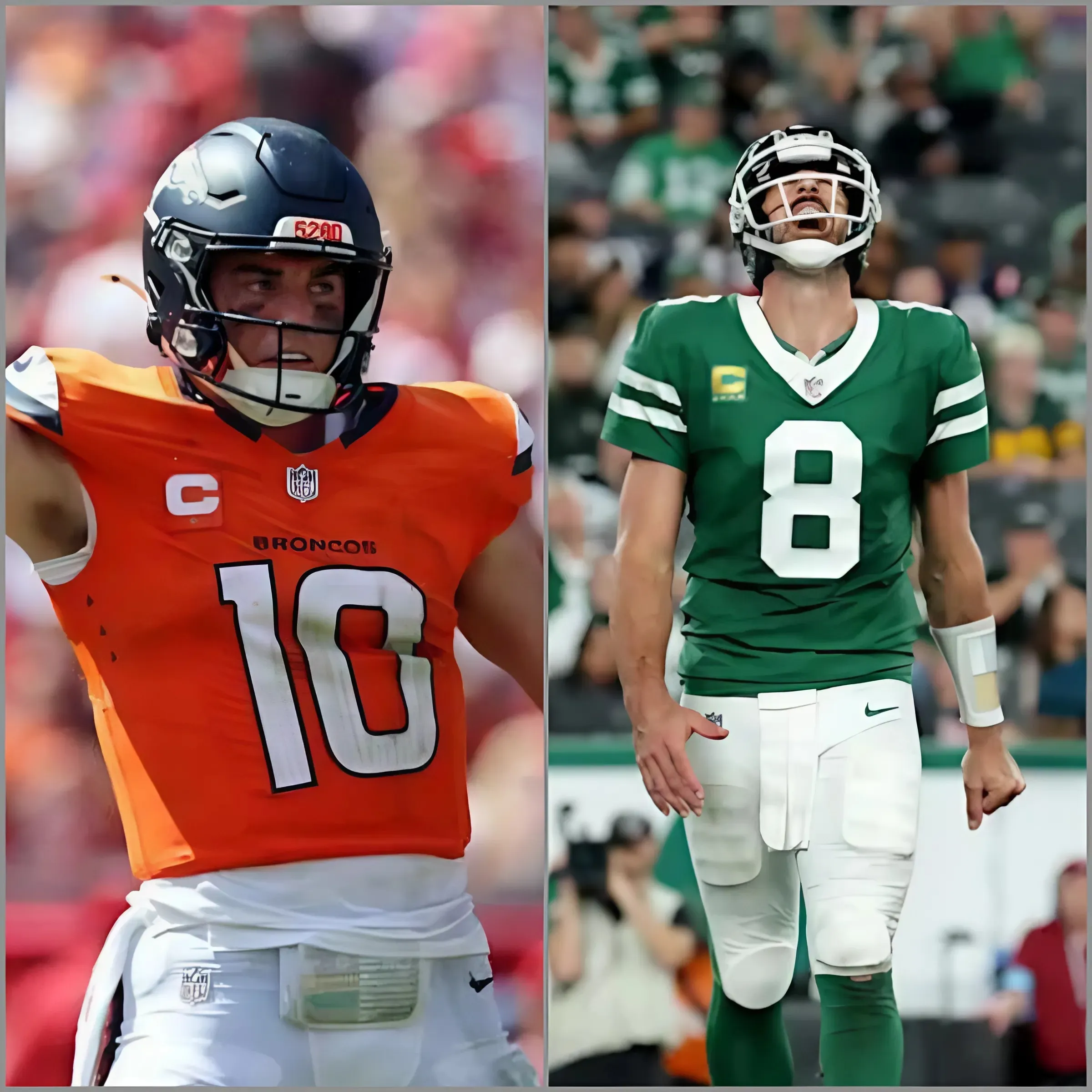 Denver Broncos Quarterback Bo Nix on Facing Aaron Rodgers: 'Hard to Put Into Words'