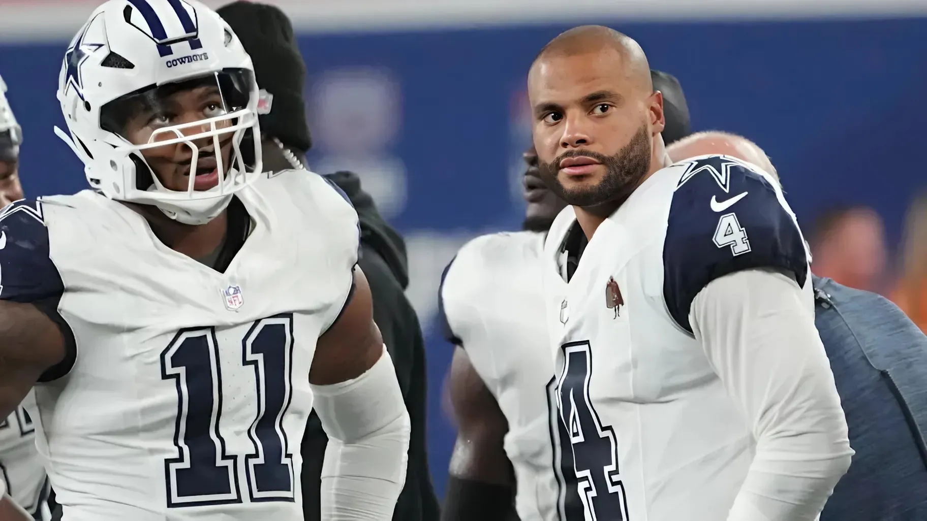 Micah Parsons had 3-word message for Dak Prescott after injury scare