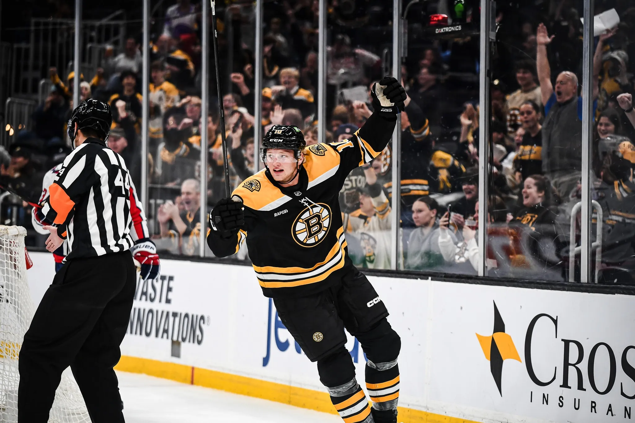 Bruins’ Tufte Making a Case for Opening Night Roster Spot