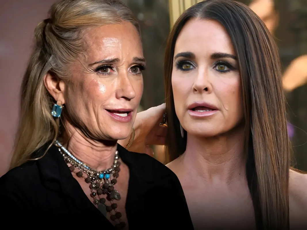 Kim Richards Confrontation with Kyle After Psych Hold ... Family Worried About Sobriety