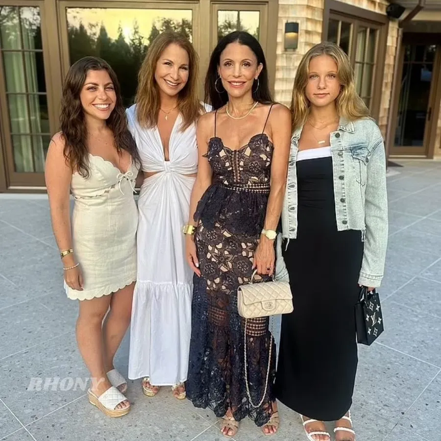 Former RHONY Stars Bethenny Frankel and Jill Zarin Reunite in the Hamptons for a Dinner with Their Daughters