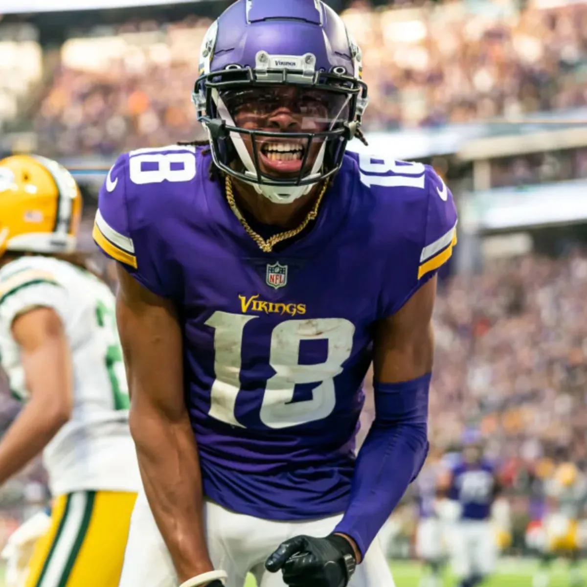 Vikings WR Justin Jefferson could be in line for a massive game on Sunday vs. Packers