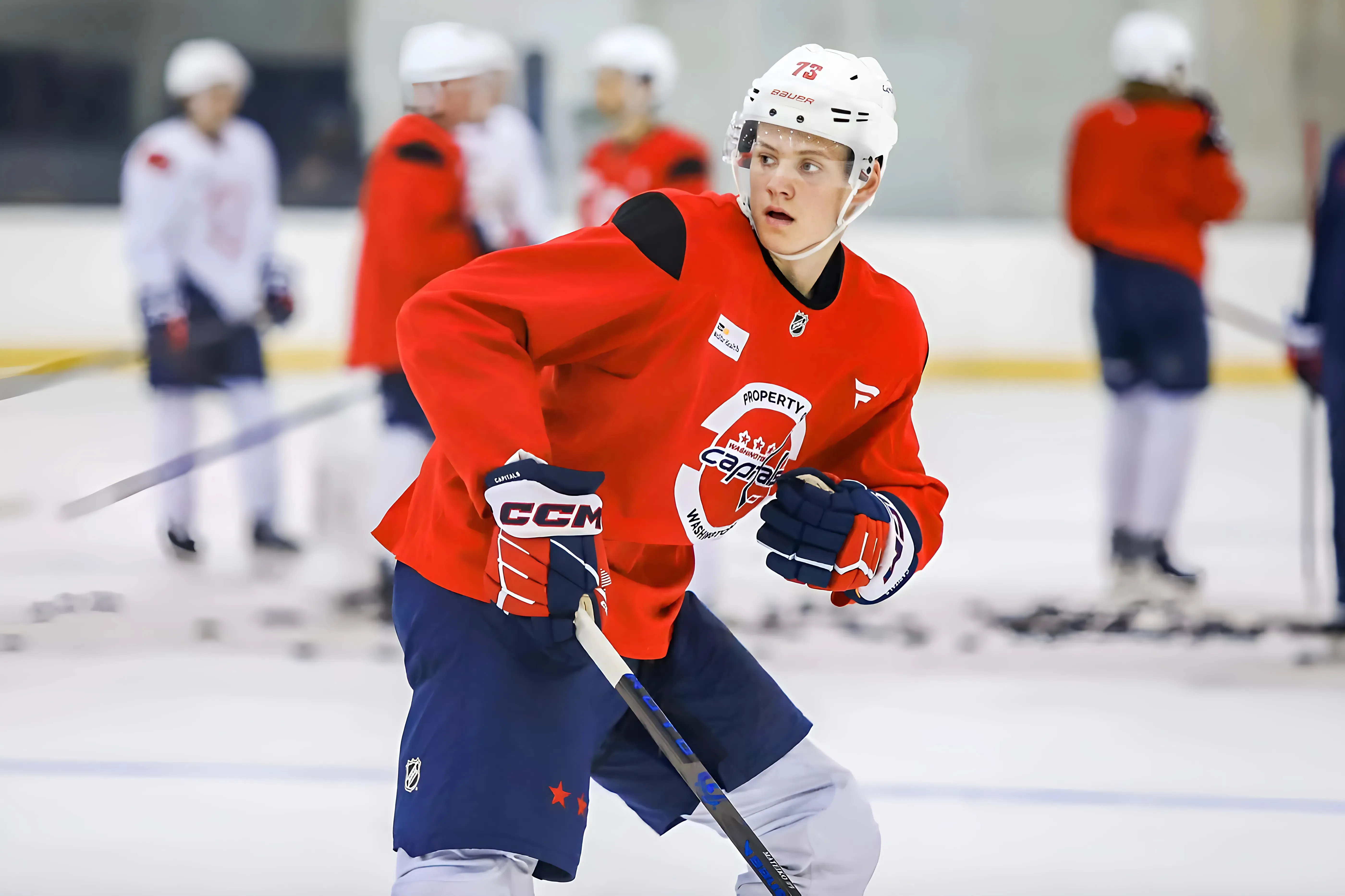 Washington Capitals Sign 2024 Third-Round Pick Eriks Mateiko To Three-Year Entry-Level Contract trucc