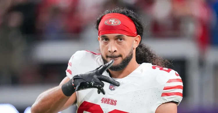 49ers S Talanoa Hufanga is questionable for Sunday after rolling his ankle at practice