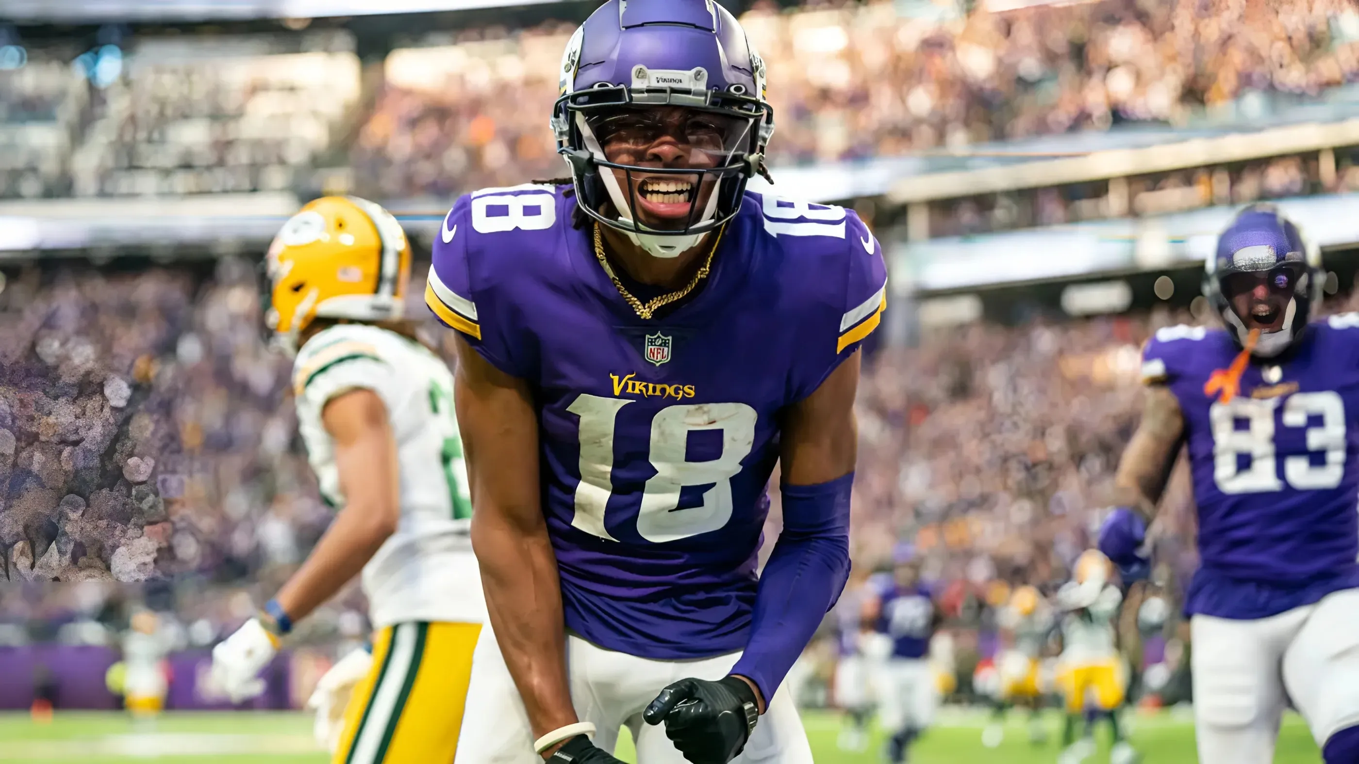 Vikings WR Justin Jefferson could be in line for a massive game on Sunday vs. Packers