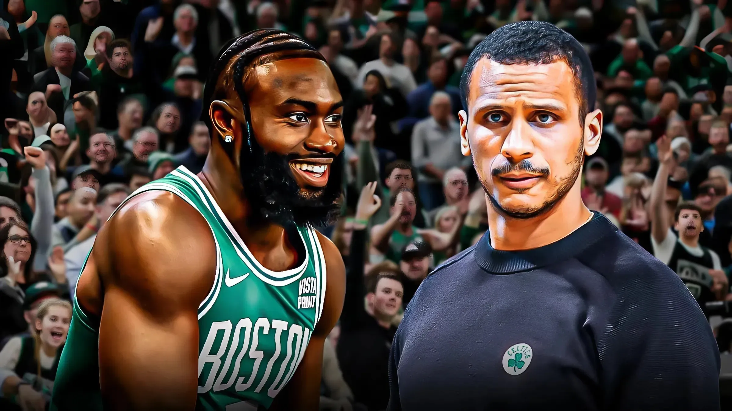 Celtics' Jaylen Brown explains why Joe Mazzulla is a beloved 'psycho'