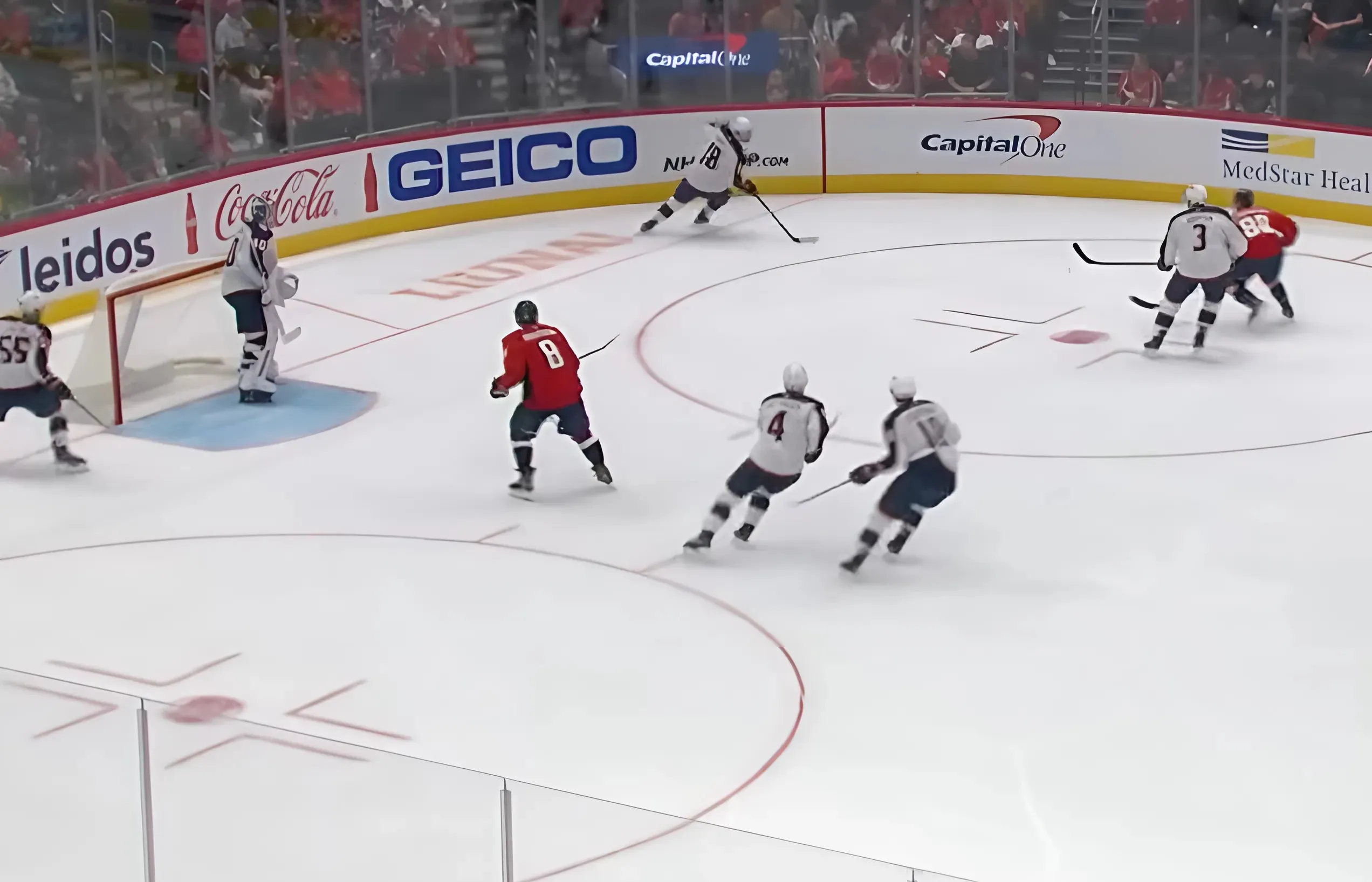 Alex Ovechkin scores goal on first shot of preseason