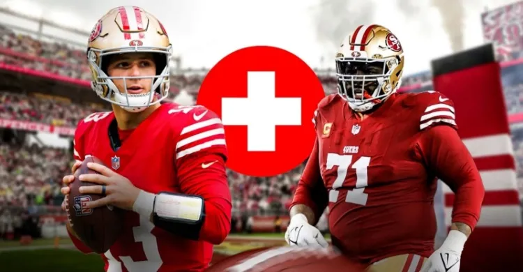 49ers’ Brock Purdy, Trent Williams get crucial injury updates