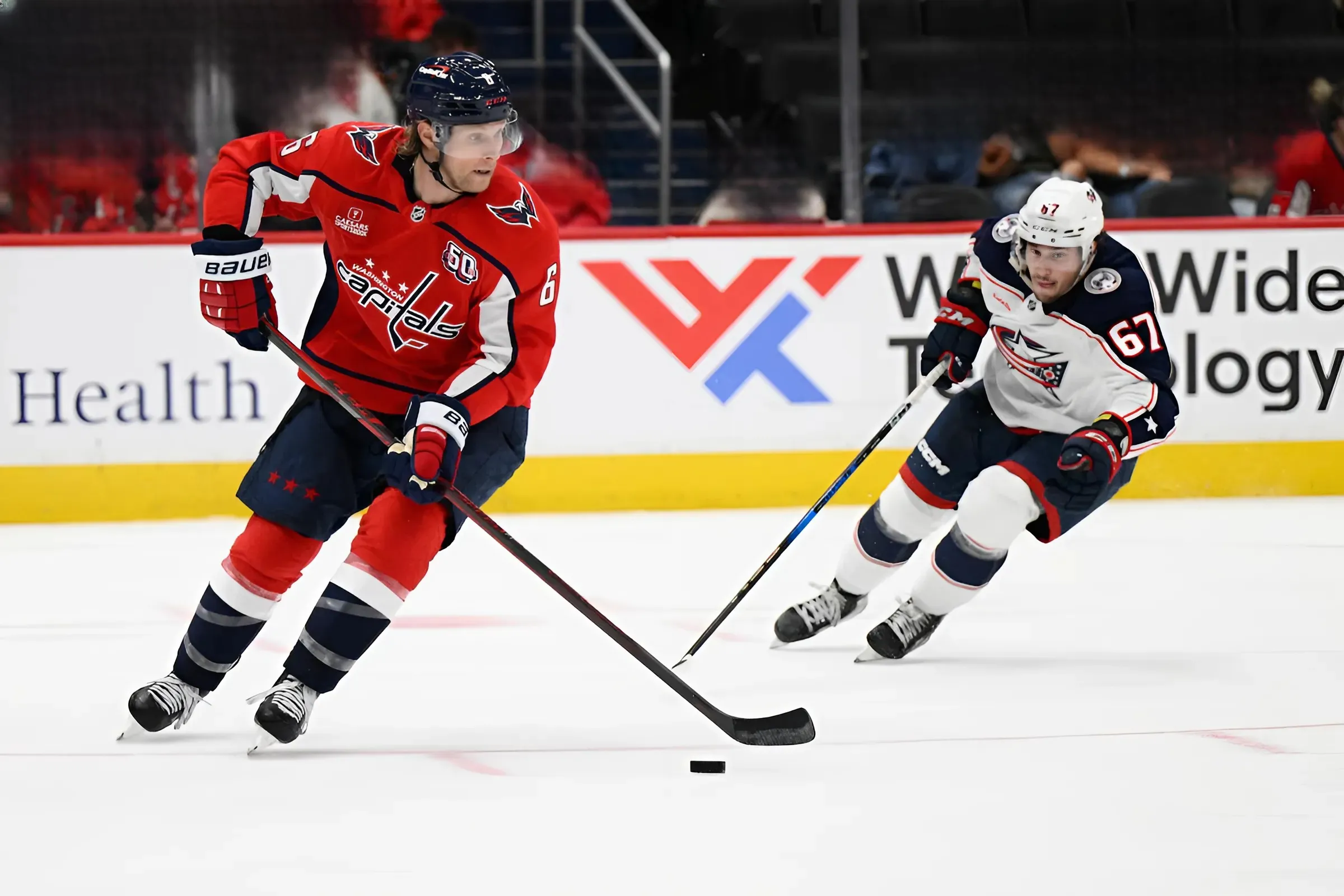 Capitals fall to Columbus in fourth preseason game