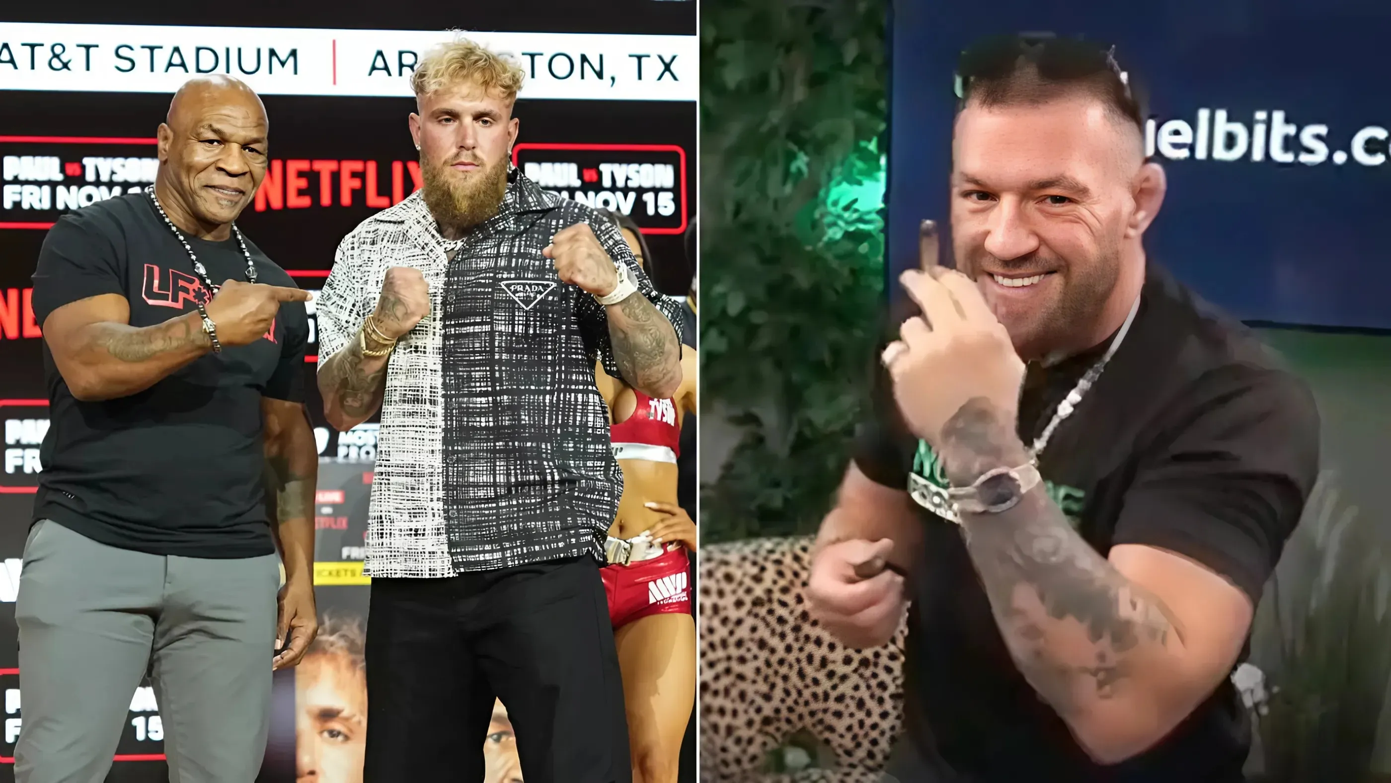 Conor McGregor went off on Jake Paul whilst smoking Mike Tyson's marijuana