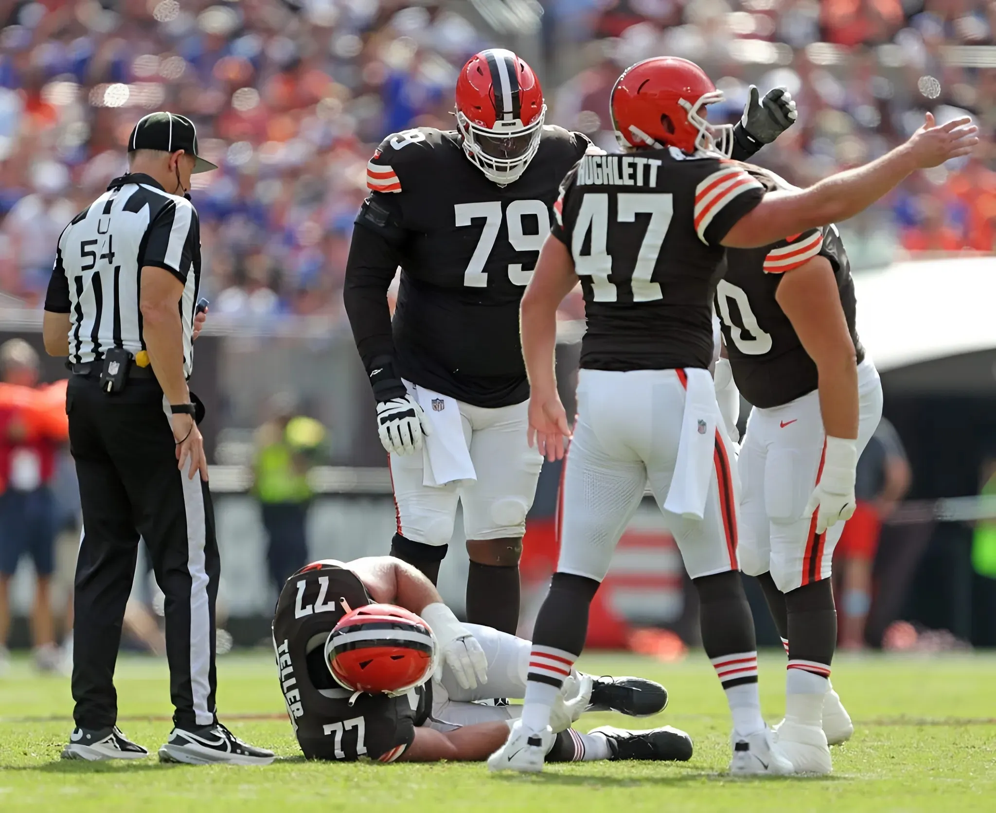 Browns May Need to Trade Key Piece to Aid Offensive Line Troubles