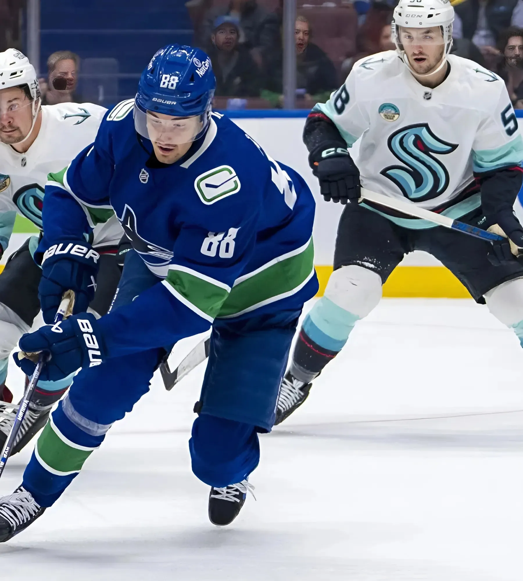 Which Canucks are in danger of being lost on waivers this preseason?