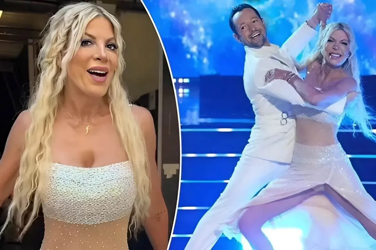 Tori Spelling says she never believed she was 'good enough'... after being cut from Dancing With the Stars tram