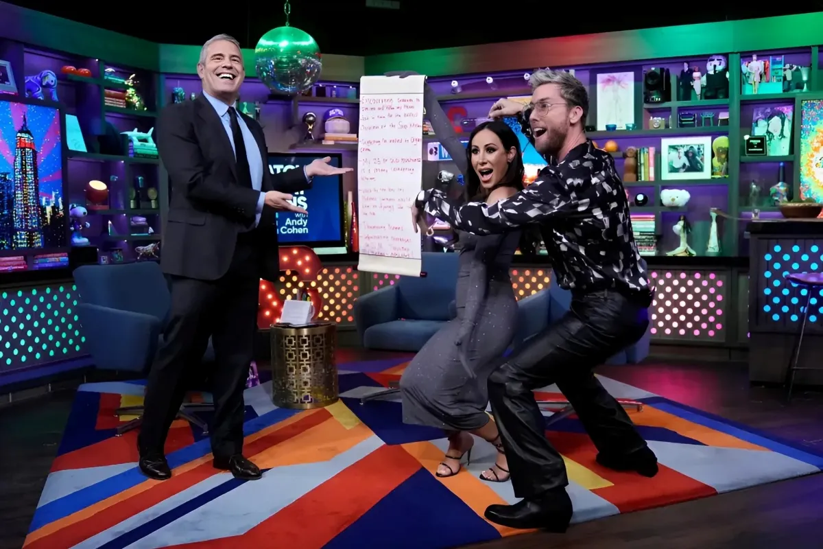 Angie Ka.tsanevas Gifted Andy Cohen a Scroll of Things She Loves About Him: Here’s What It Said ngocc