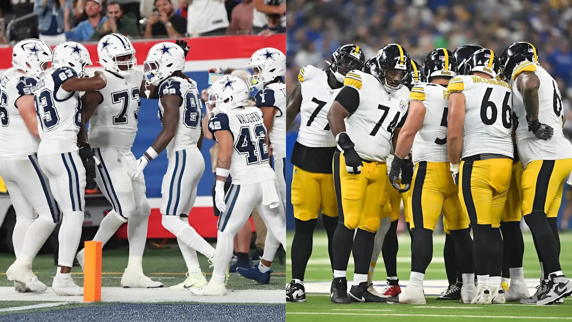 Cowboys are 1.5-point underdogs to the Steelers in Week 5