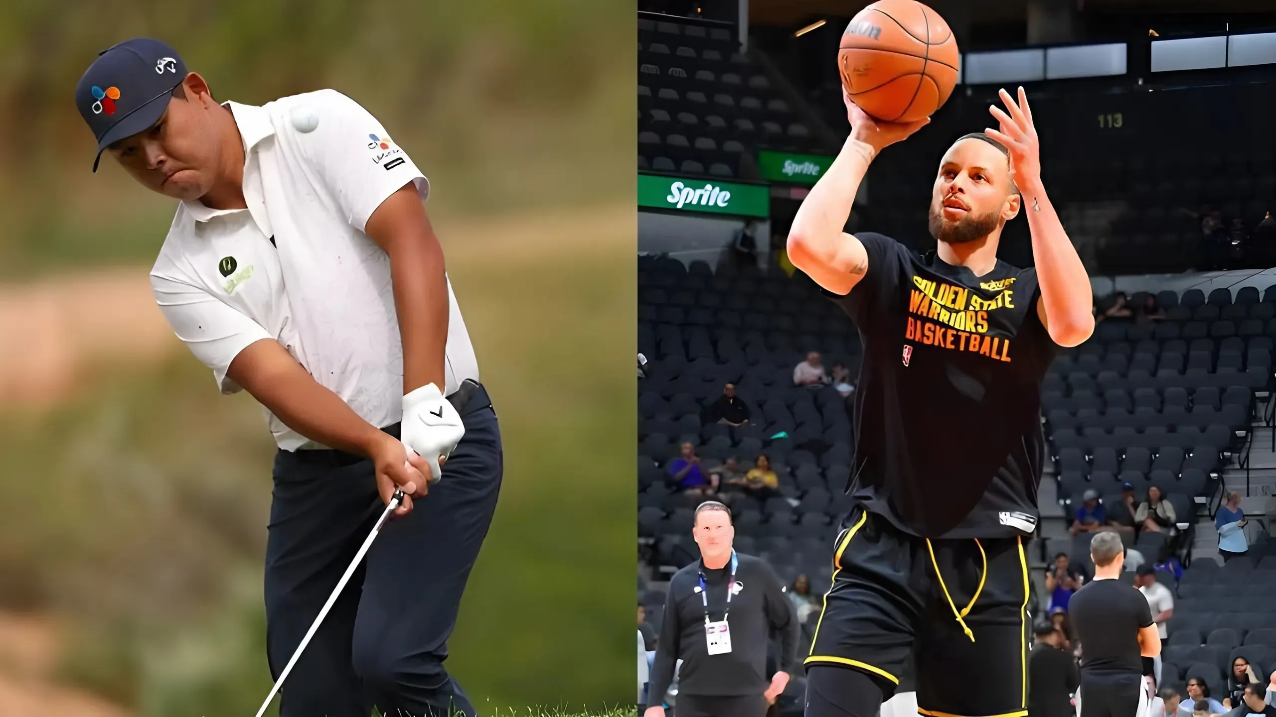 Steph Curry appreciates golfer Si Woo Kim hitting 'Night-Night' celebration after Presidents Cup chip-in