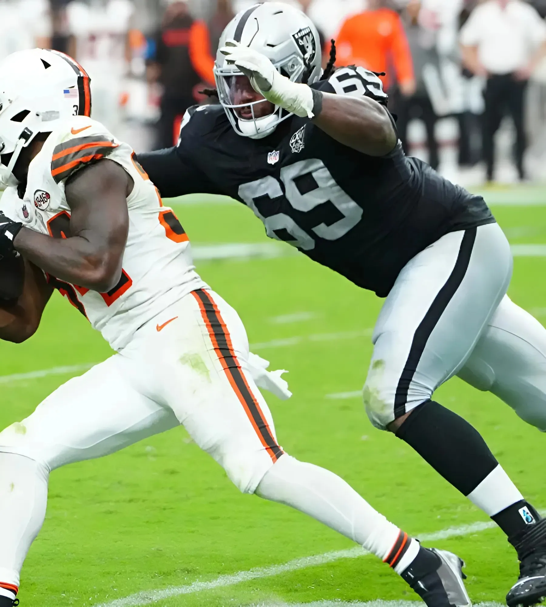 Las Vegas Raiders defensive tackle Adam Butler had the quote you will hear after the win over the Browns