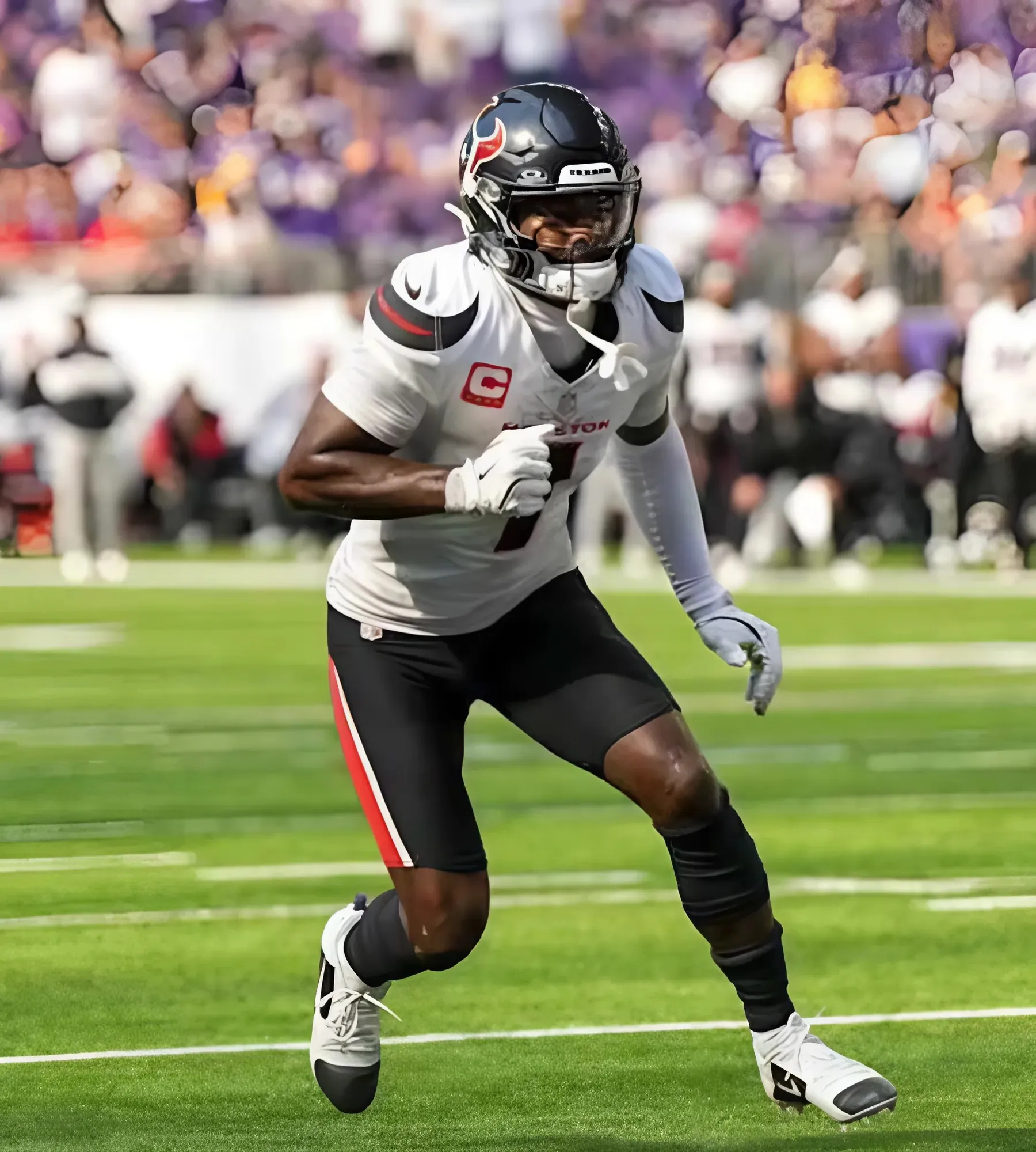 Stefon Diggs did something with Texans that he'd never done before