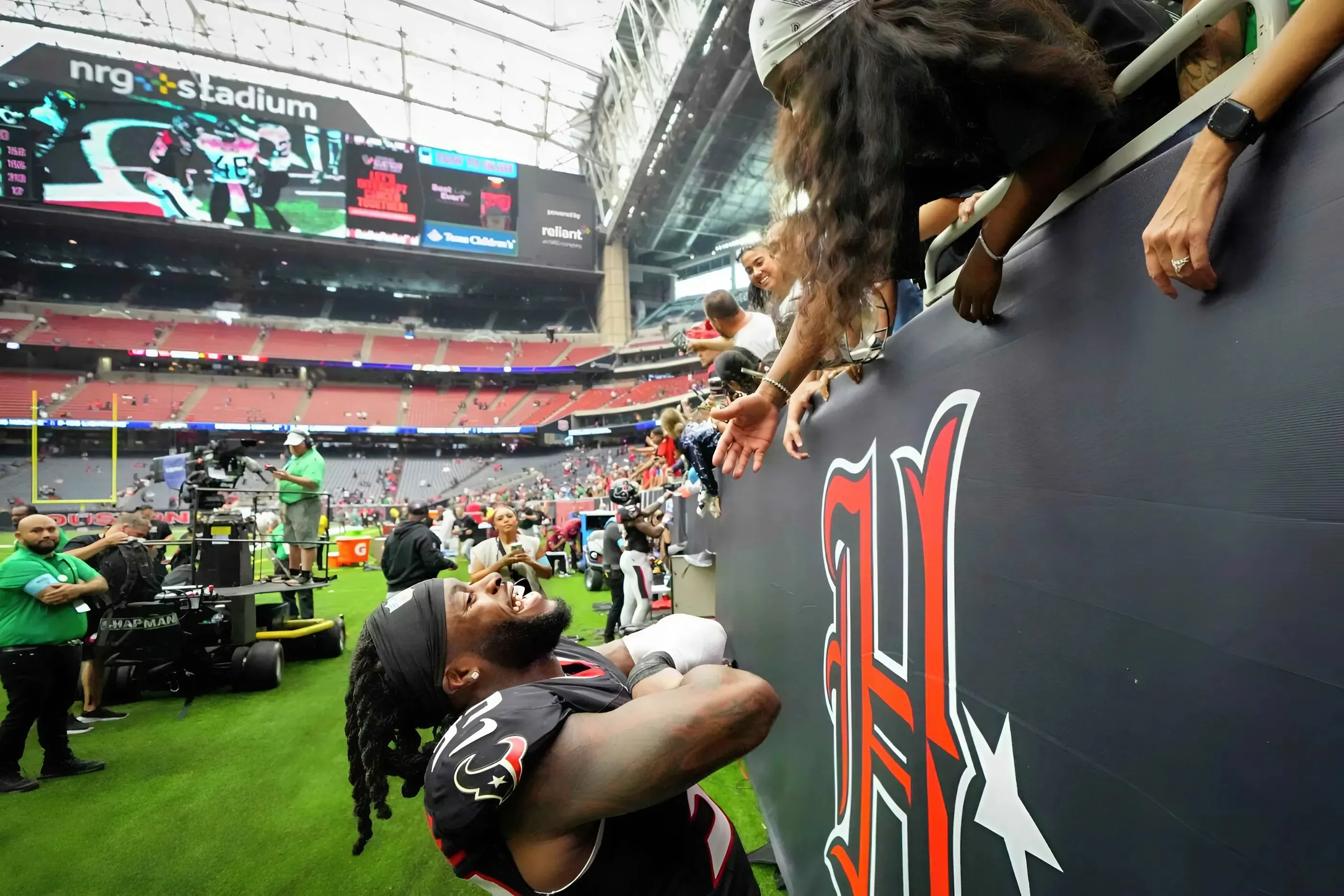 Dare Ogunbowale celebrated his game-winning TD in the best way possible