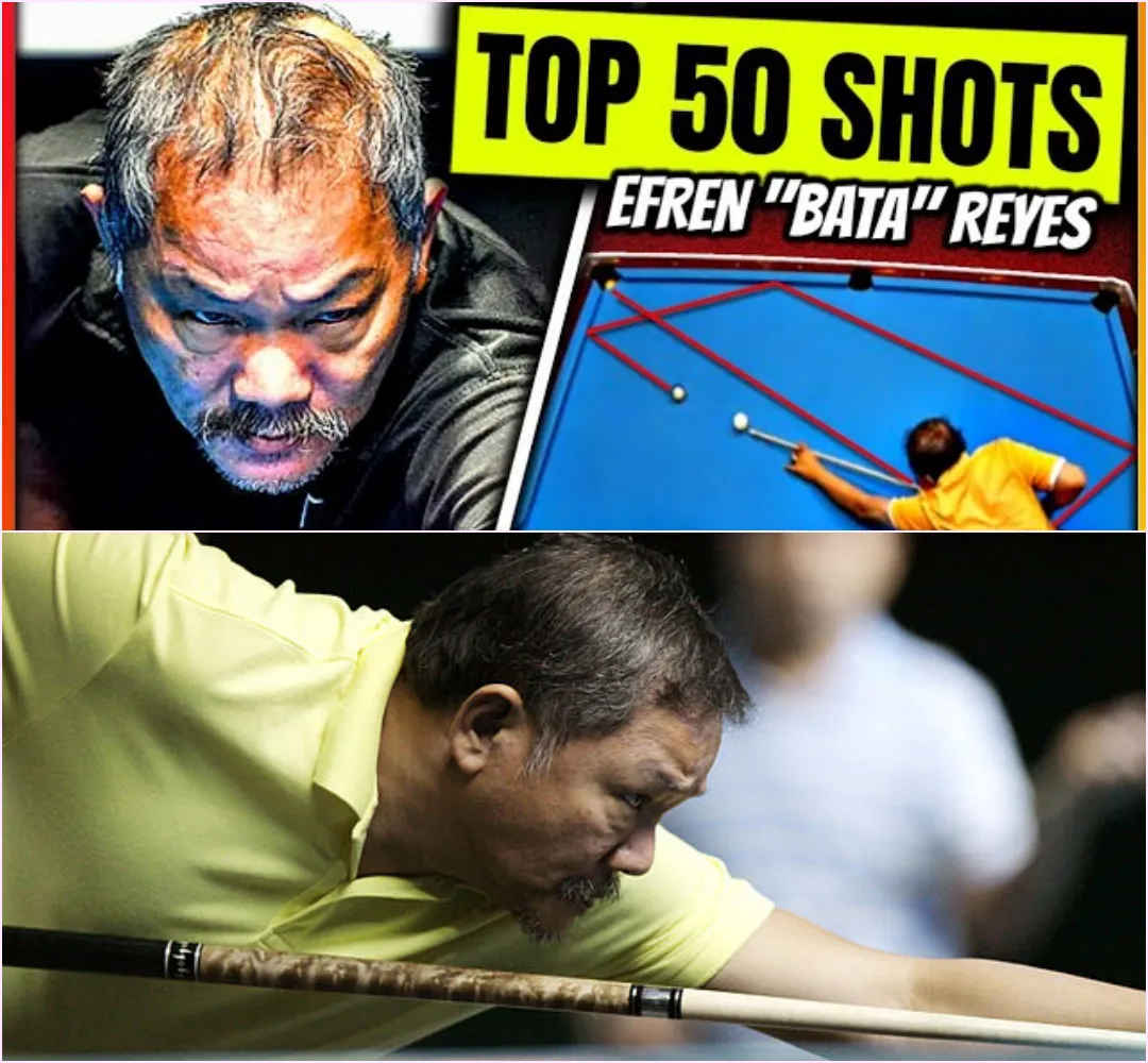 MAGICIAN EFREN BATA REYES: 50 BEST HITTINGS THAT WILL MAKE EVERYONE AMAZED!