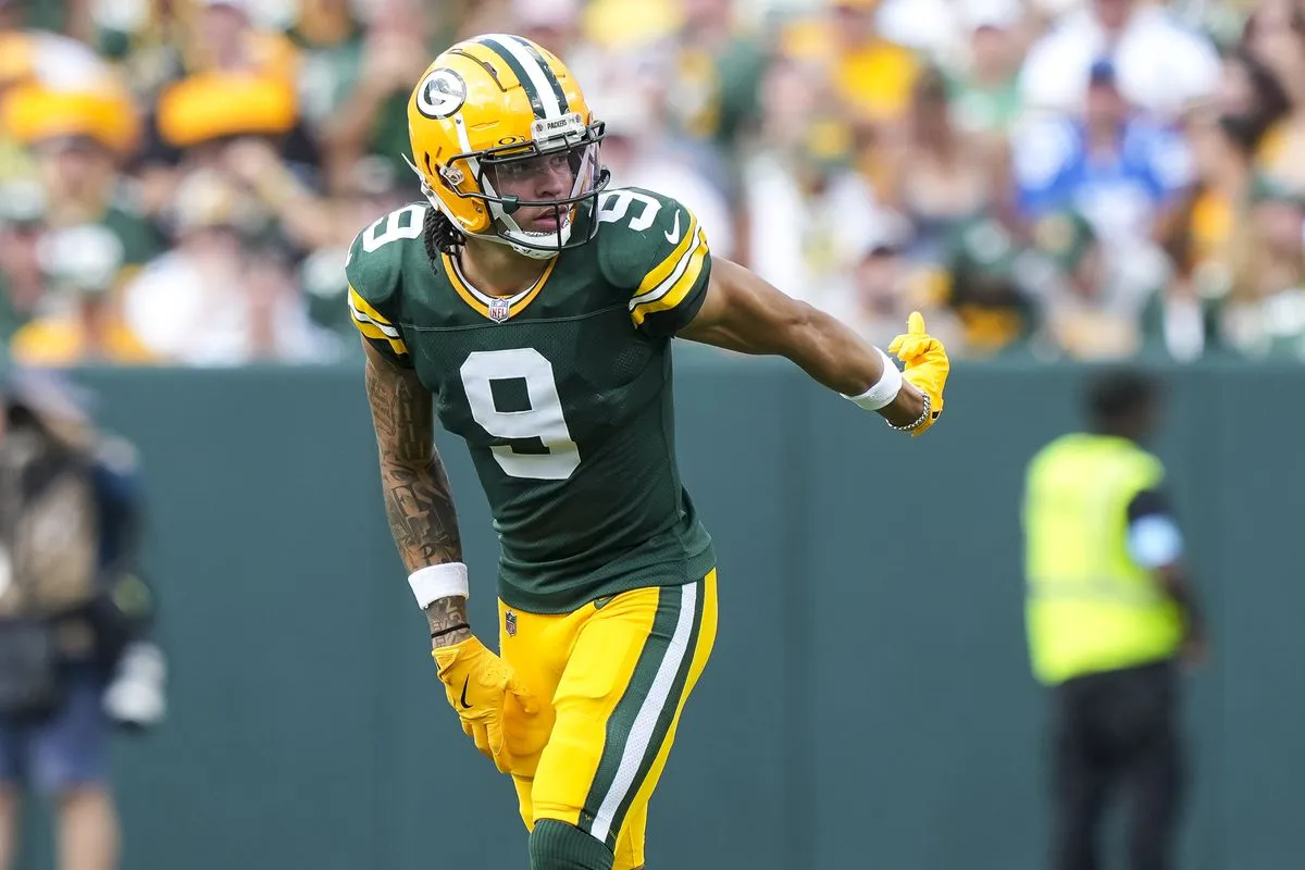 Packers Get Bad News on Christian Watson Ahead of Rams Matchup