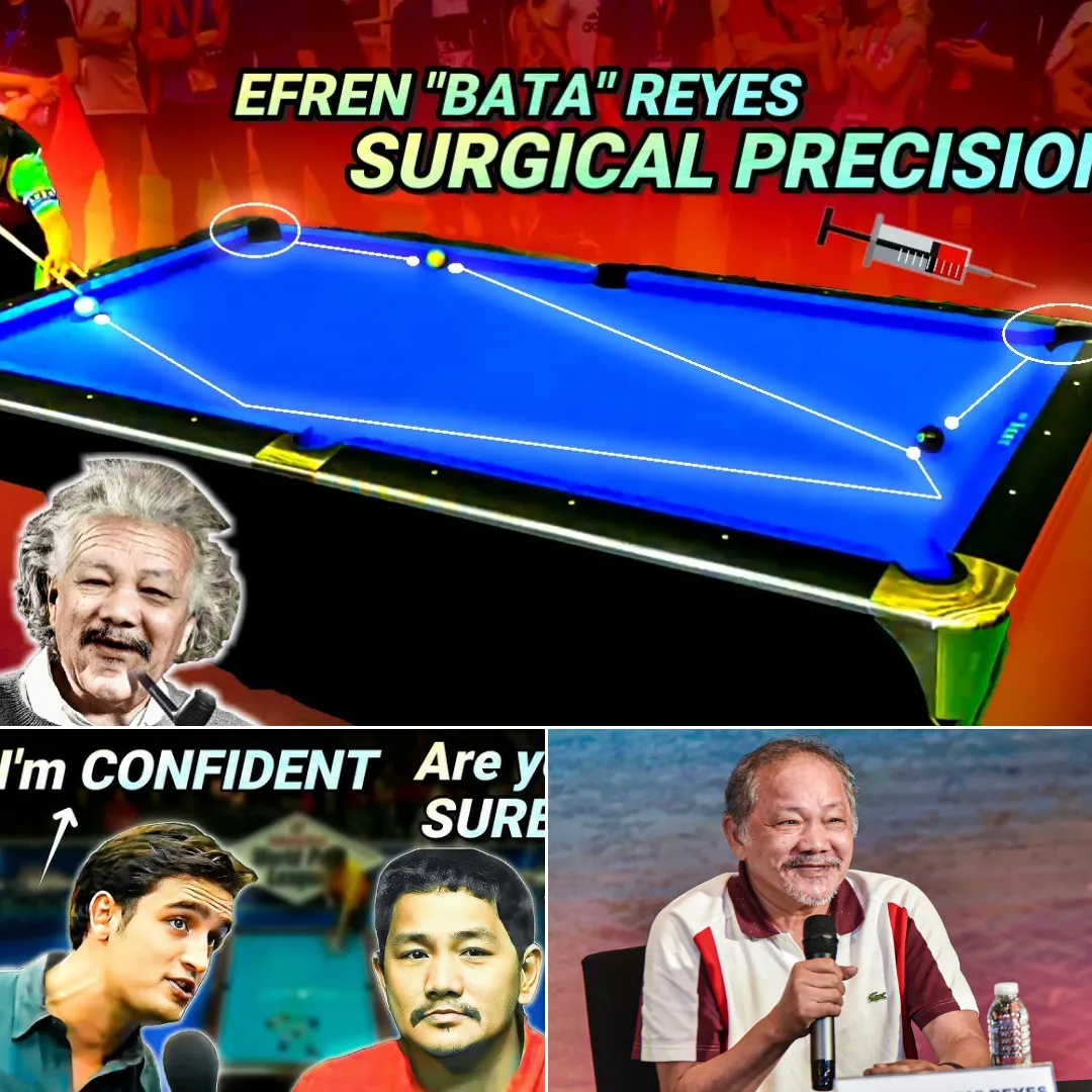 EFREN REYES' DOCTOR-LIKE ACCURACY: UNBELIEVABLE MIRACLE!