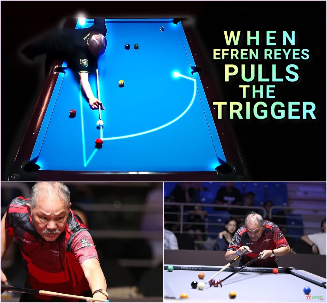 EFREN REYES'S MASTER BALL SHOOTING SKILLS: THE TRUTH THAT SHOCKS EVERYONE!