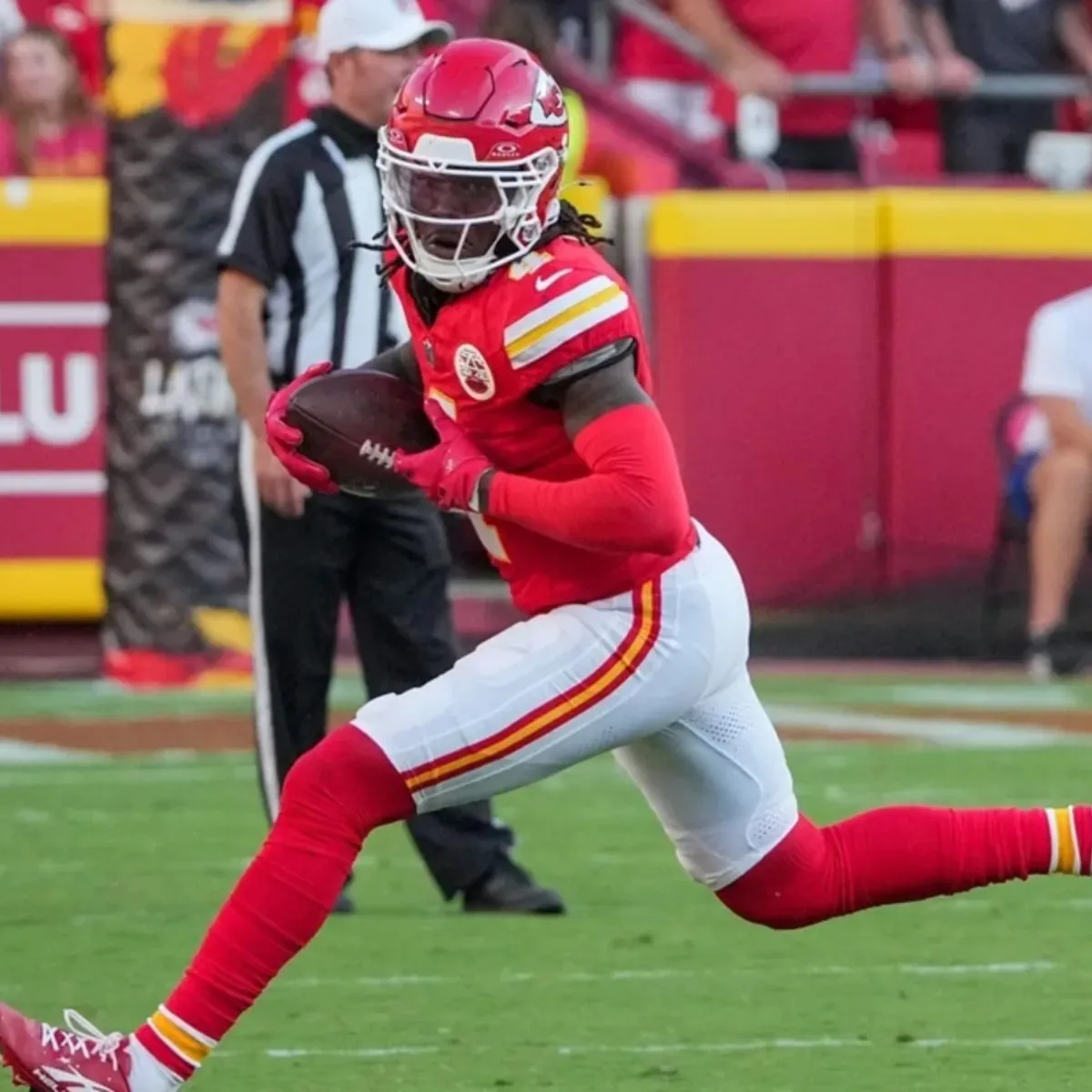 Chiefs' Rashee Rice still having tests; trade for WR could be in play