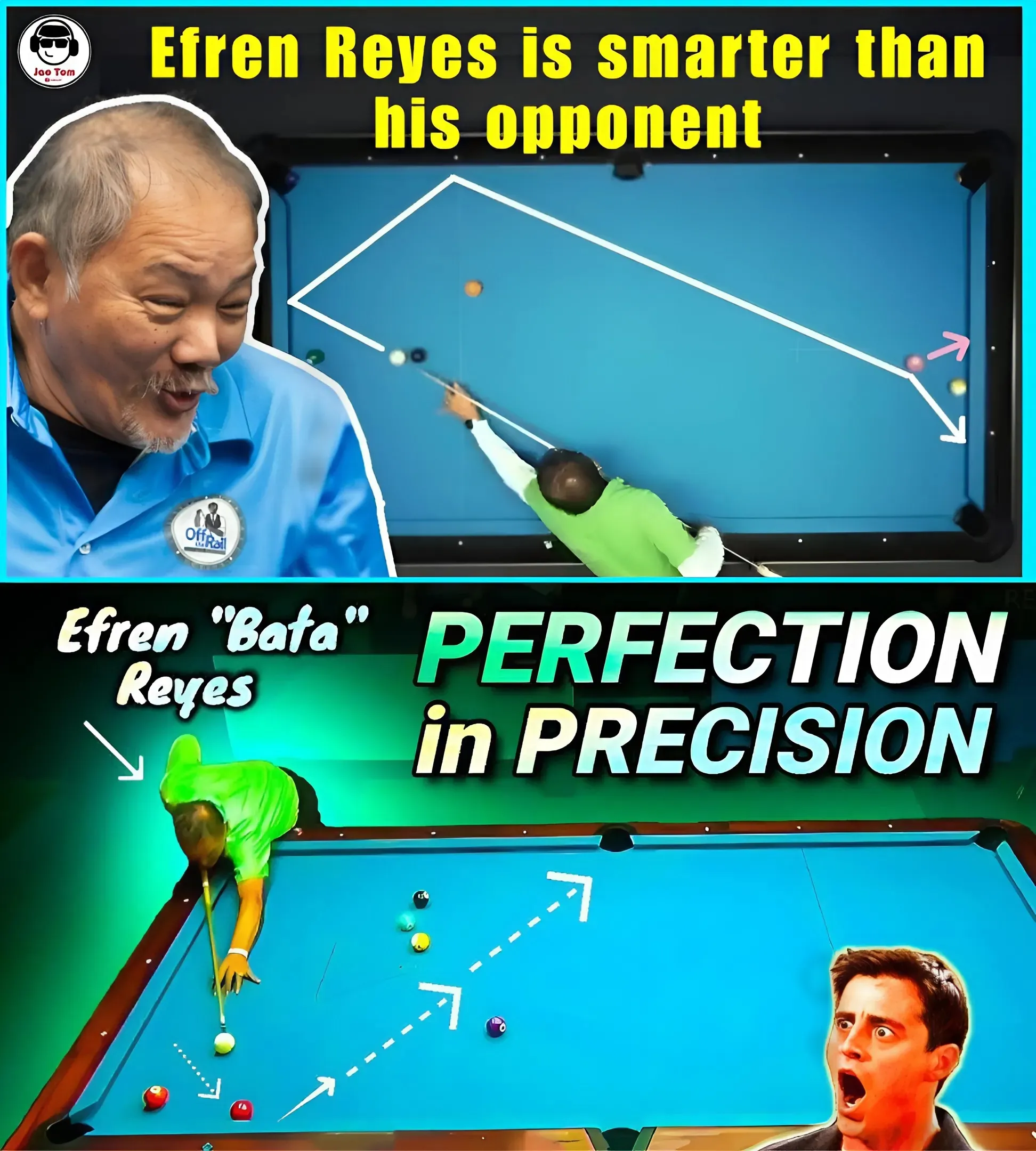 The Efren Reyes Miracle: The Miraculous Safe Shots That Amazed the World!