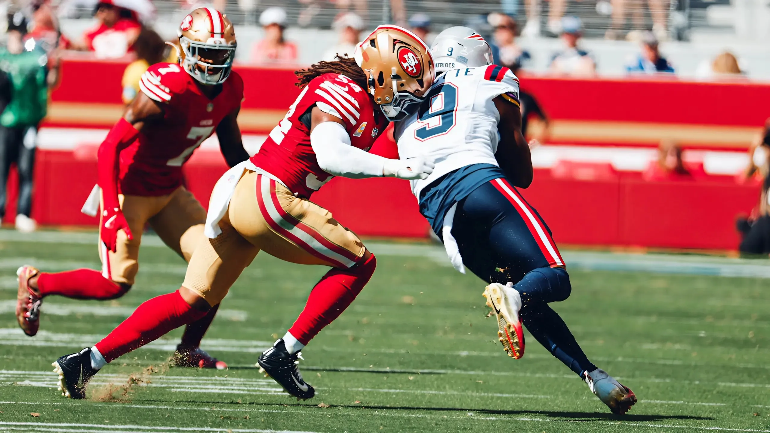 49ers' Fred Warner breaks silence on injury scare vs. Patriots