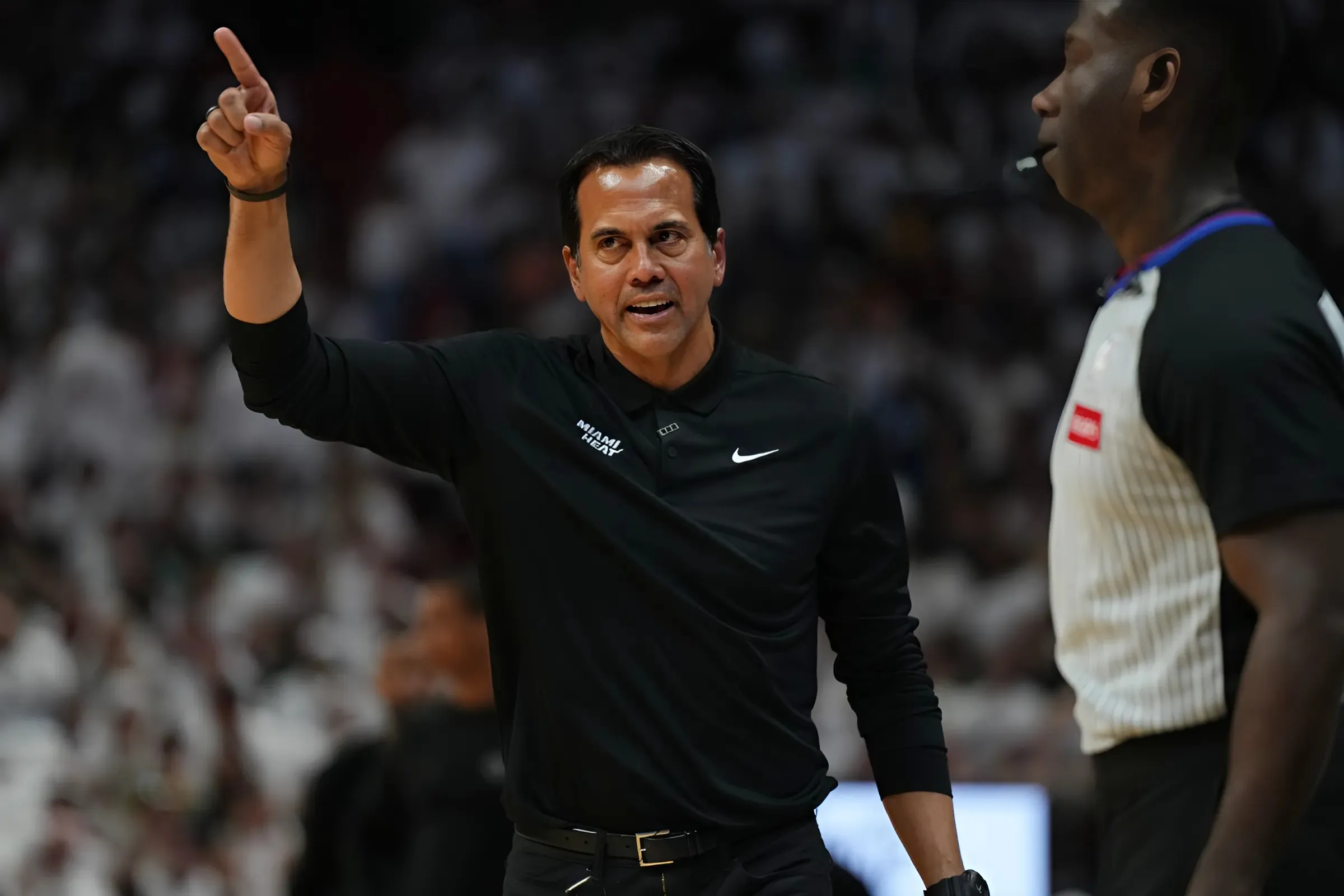 Erik Spoelstra Mocks Reporter For Sounding Scared Of Knicks And 76ers After Major Offseason Changes