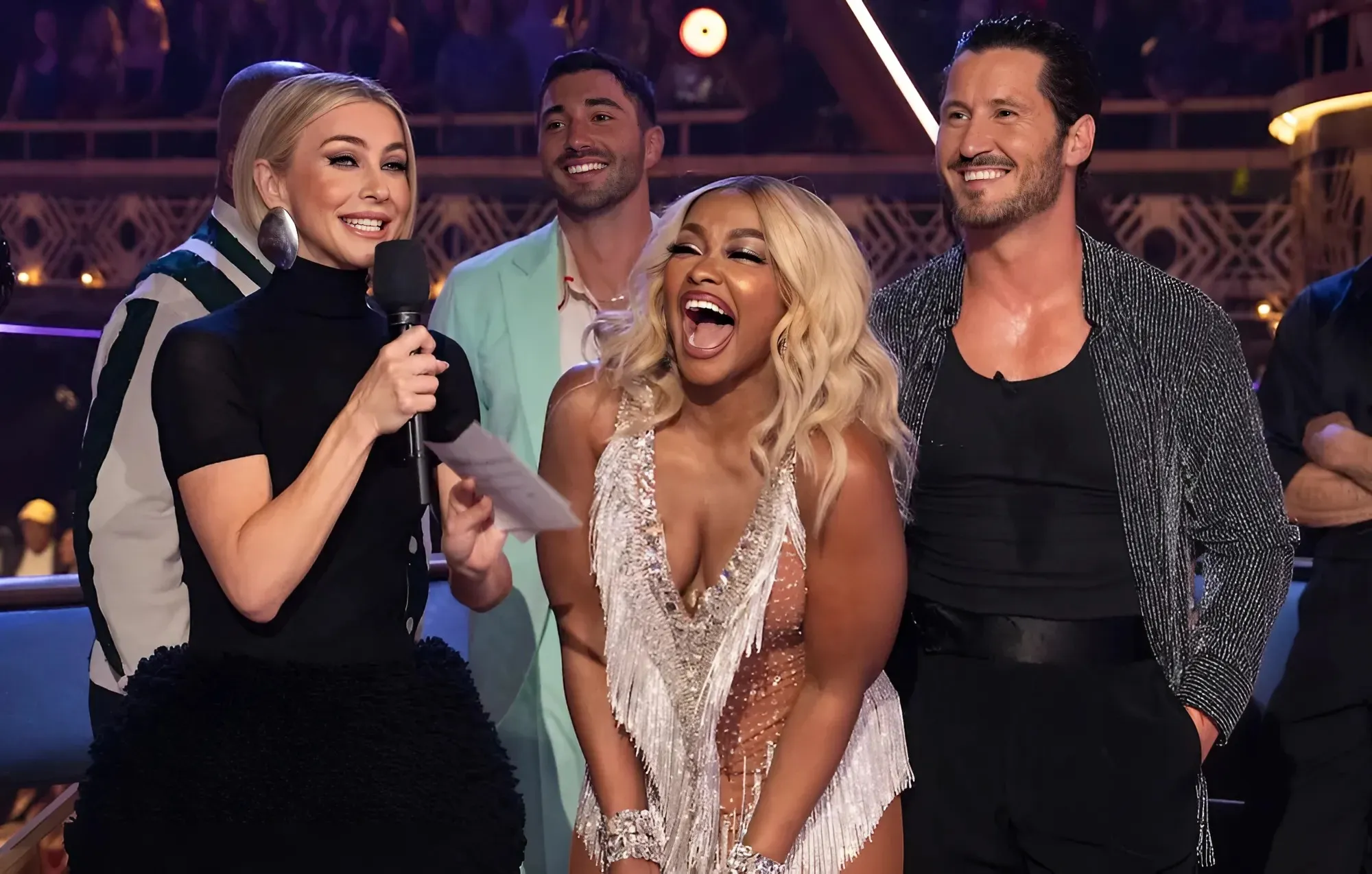 Phaedra Parks In Workout Gear Does "Cha Cha Real Smooth" With Valentin Chmerkovskiy