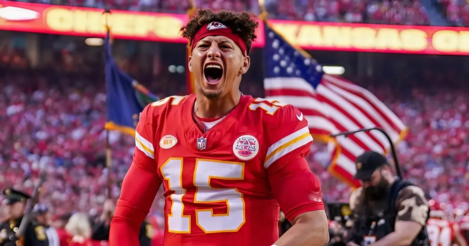 Patrick Mahomes' Dogs Wear Taylor Swift-Inspired Accessories Amid Travis Kelce Breakup Speculation