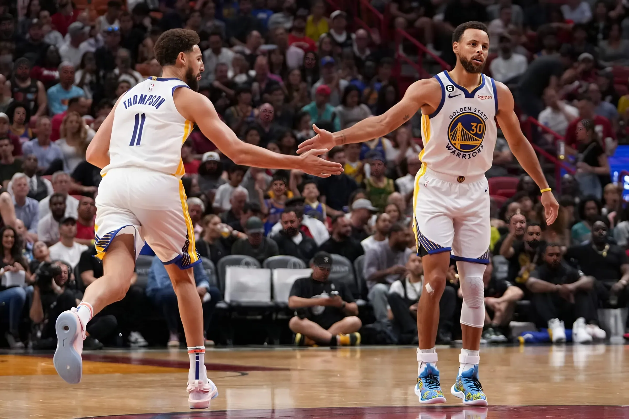 Steph Curry discusses adjusting to Klay Thompson's replacement on Warriors: "Not too worried about that"