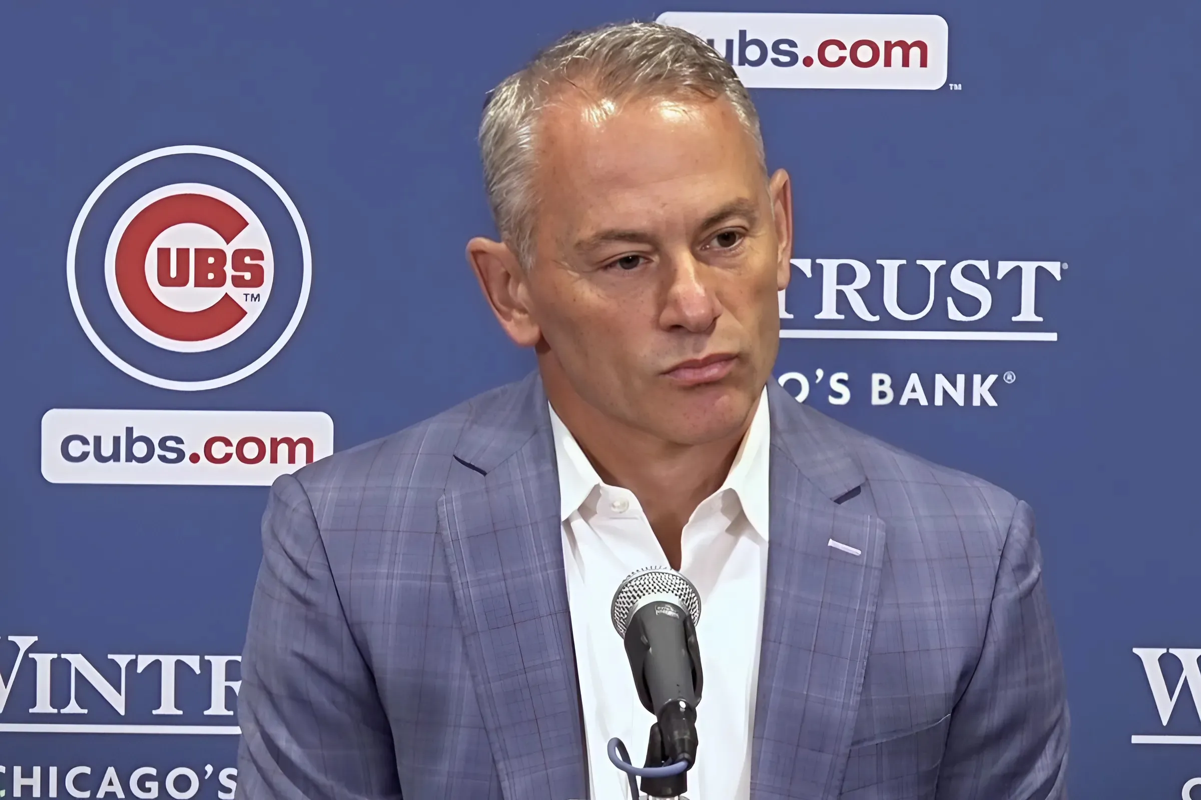 Jed Hoyer’s news conference produced no real Cubs news