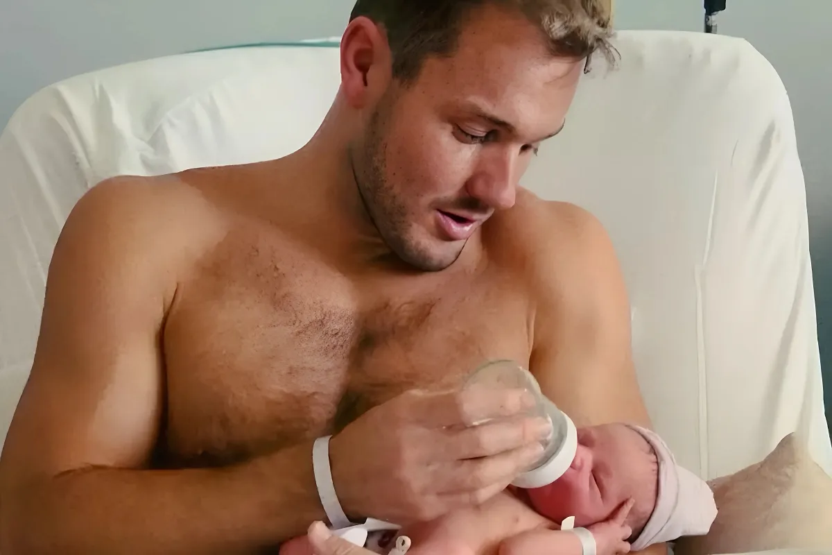 Colton Underwood Shares First Video of 'Our Sweet Bishop' After Welcoming Baby Boy with Husband Jordan C. Brown