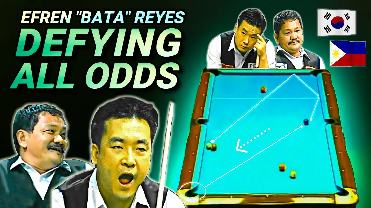 EFREN REYES'S UNBELIEVABLE RETURN: SOUTH KOREA OPPONENTS SHOCKED