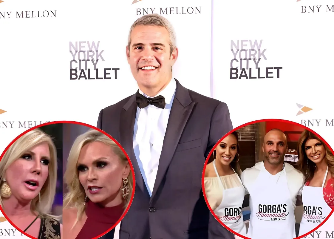 Andy Cohen Takes a Stand: Weighs in on Vicki Gunvalson and Tamra Judge's RHOC Feud, Unveils the Culprit in Teresa Giudice's Family Drama, and Addresses Kenya Moore and Porsha Williams' Clash - lulu