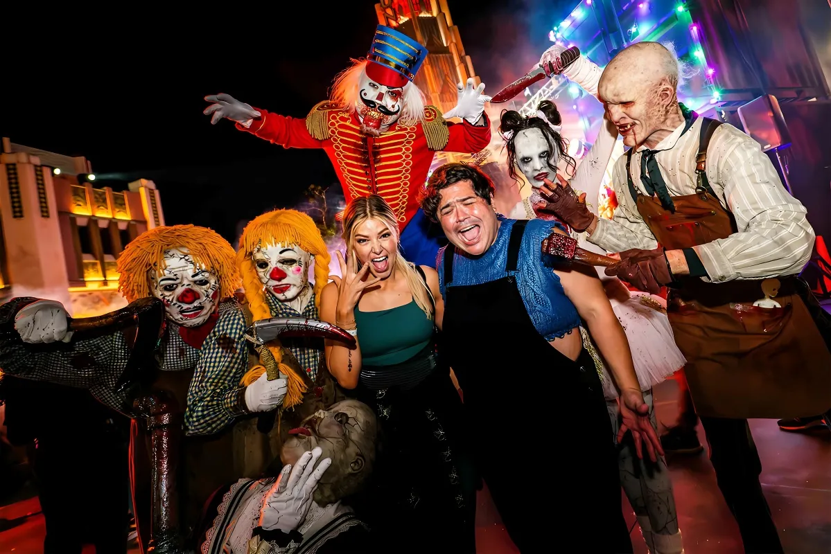 Ariana Madix, Love Island USA Host, Fearlessly Confronts Halloween Horror Nights 2024 - lulu