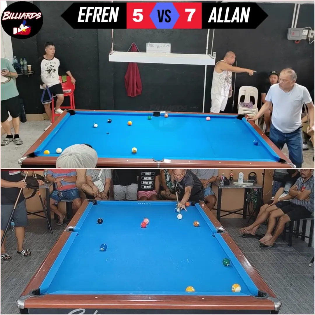 SHOCK: EFREN 'BATA' IS VERY SHORT TO START PUNISHING ALLAN 'CALAMBA' GARCIA WITH 23 PLAYS!