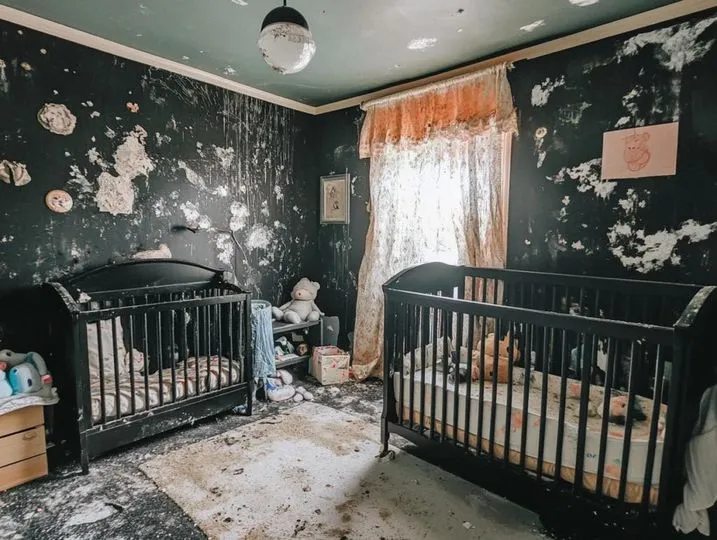 When I Got Home From Giving Birth, My Baby’s Room Had Been Destroyed And Painted Black When I Got Home From Giving Birth, My Baby’s Room Had Been Destroyed And Painted Black