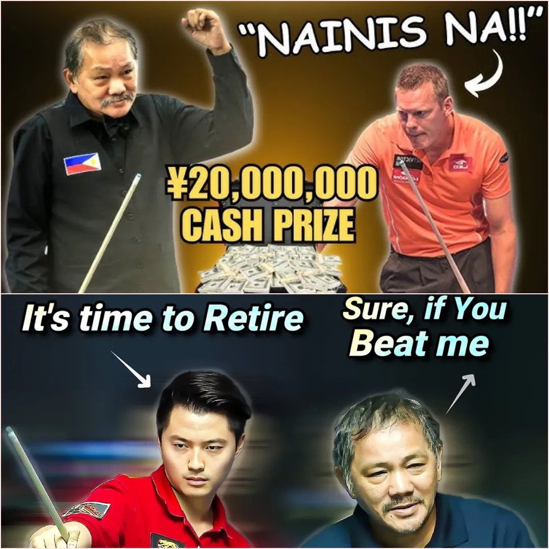 CHAMPIONS OF EUROPA! SHOCKED BY EFREN REYES' MAGIC GOAL IN DRAMA CONFRONTATION IN TAIWAN!