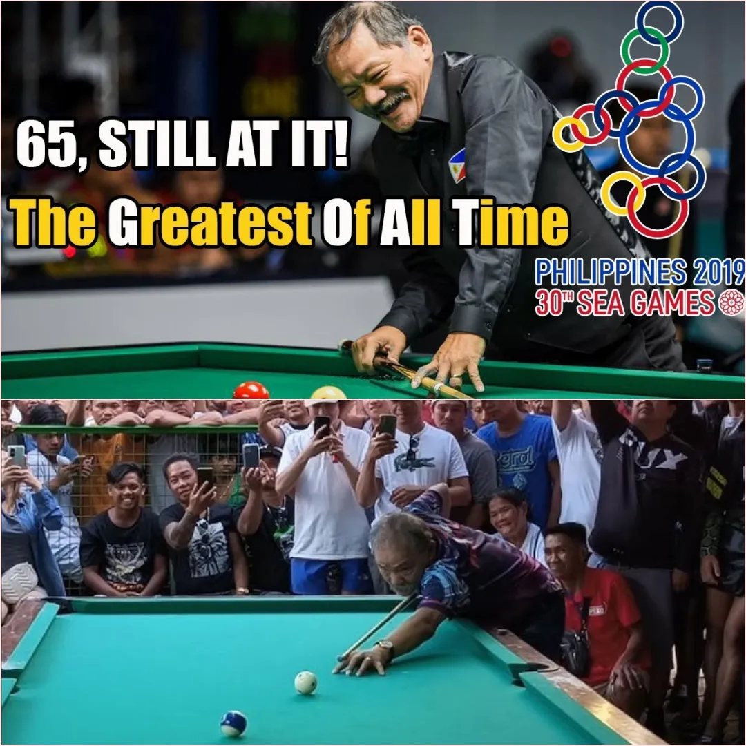 SHOCK: EFREN 'BATA' REYES DEFEATED THAILAND WITH A 64-POINT ADVANTAGE, 100-36 AT SEA GAMES 2019 IN 1 CUSHION CAROM!